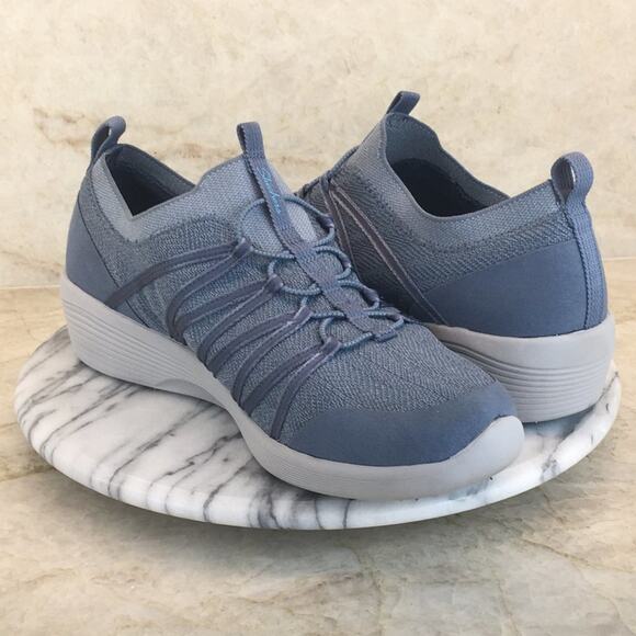 Skechers Womens Arya Blue Slip-on Sneaker Size 9 - Picture 11 of 16